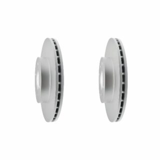 Front Geomet Coated Anti Rust Brake Rotor Set of 2