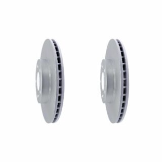 Front Geomet Coated Anti Rust Brake Rotor Set of 2