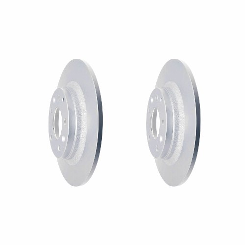 Rear Geomet Coated Anti Rust Brake Rotor Set of 2