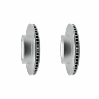 Front Geomet Coated Anti Rust Brake Rotor Set of 2
