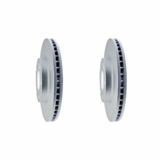 Front Geomet Coated Anti Rust Brake Rotor Set of 2