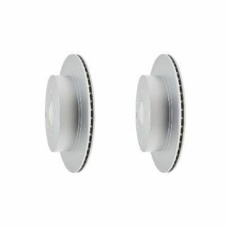 Rear Geomet Coated Anti Rust Brake Rotor Set of 2