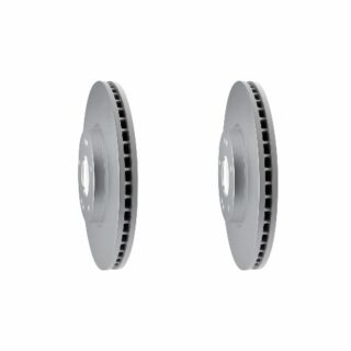 Front Geomet Coated Anti Rust Brake Rotor Set of 2