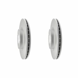 Front Geomet Coated Anti Rust Brake Rotor Set of 2
