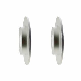 Rear Geomet Coated Anti Rust Brake Rotor Set of 2