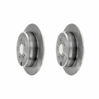 Rear Standard Brake Rotor Set of 2