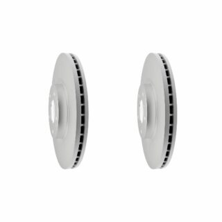 Front Geomet Coated Anti Rust Brake Rotor Set of 2