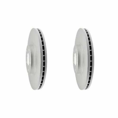 Front Geomet Coated Anti Rust Brake Rotor Set of 2