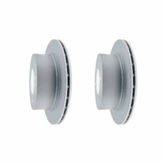 Rear Geomet Coated Anti Rust Brake Rotor Set of 2