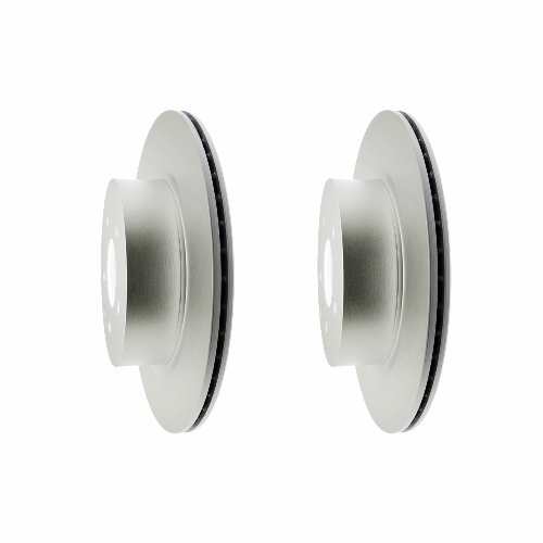 Rear Geomet Coated Anti Rust Brake Rotor Set of 2