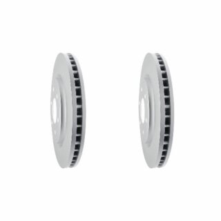 Front Geomet Coated Anti Rust Brake Rotor Set of 2