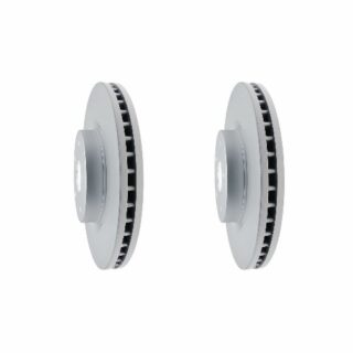 Front Geomet Coated Anti Rust Brake Rotor Set of 2
