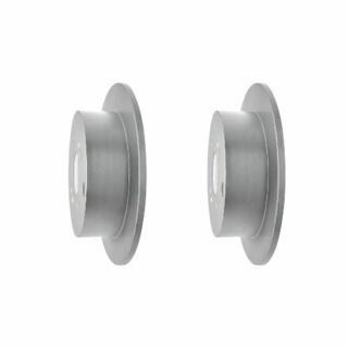 Rear Geomet Coated Anti Rust Brake Rotor Set of 2