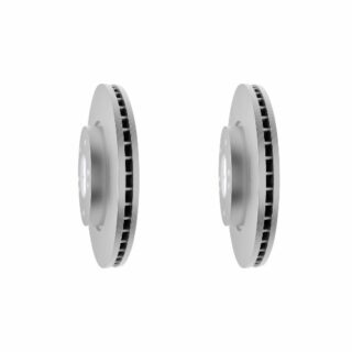 Front Geomet Coated Anti Rust Brake Rotor Set of 2