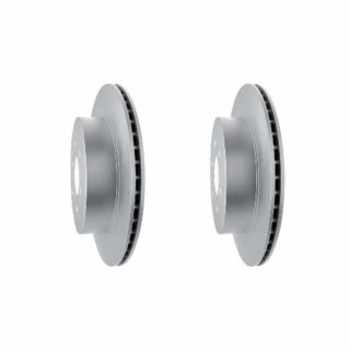 Rear Geomet Coated Anti Rust Brake Rotor Set of 2