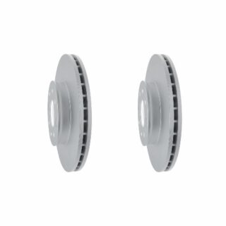 Front Geomet Coated Anti Rust Brake Rotor Set of 2