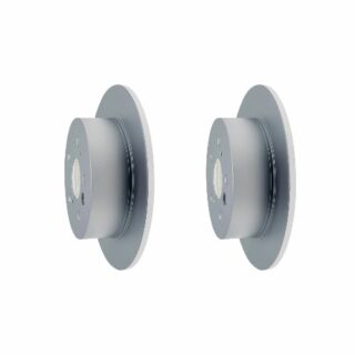 Rear Geomet Coated Anti Rust Brake Rotor Set of 2