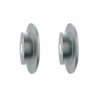 Rear Geomet Coated Anti Rust Brake Rotor Set of 2