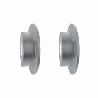 Rear Geomet Coated Anti Rust Brake Rotor Set of 2