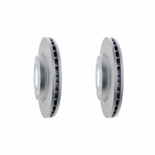 Front Geomet Coated Anti Rust Brake Rotor Set of 2
