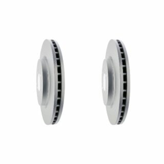 Front Geomet Coated Anti Rust Brake Rotor Set of 2