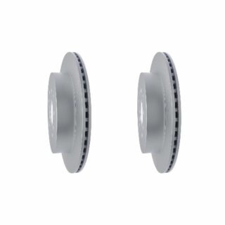 Rear Geomet Coated Anti Rust Brake Rotor Set of 2