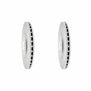 Front Geomet Coated Anti Rust Brake Rotor Set of 2
