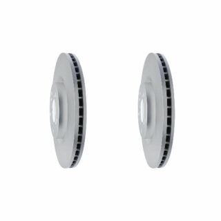Front Geomet Coated Anti Rust Brake Rotor Set of 2
