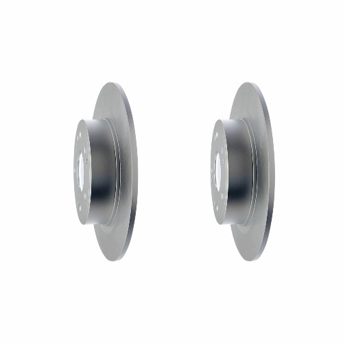 Rear Geomet Coated Anti Rust Brake Rotor Set of 2