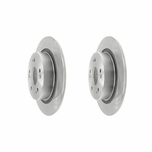 Rear Standard Brake Rotor Set of 2