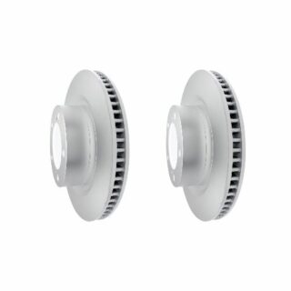 Front Geomet Coated Anti Rust Brake Rotor Set of 2