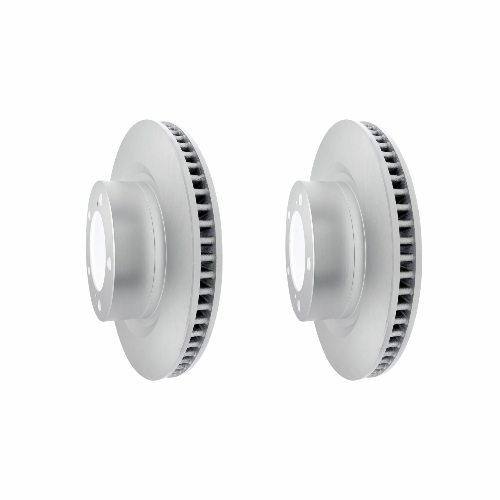 Front Geomet Coated Anti Rust Brake Rotor Set of 2