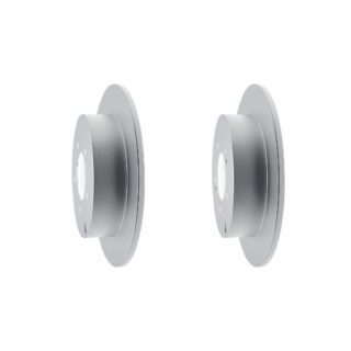 Rear Geomet Coated Anti Rust Brake Rotor Set of 2