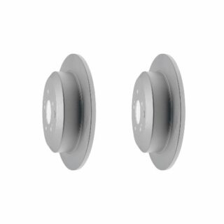 Rear Geomet Coated Anti Rust Brake Rotor Set of 2
