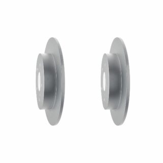 Rear Geomet Coated Anti Rust Brake Rotor Set of 2