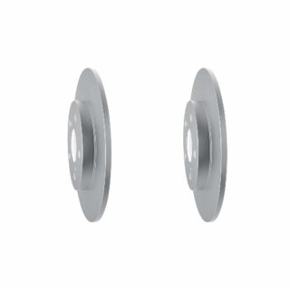 Rear Geomet Coated Anti Rust Brake Rotor Set of 2