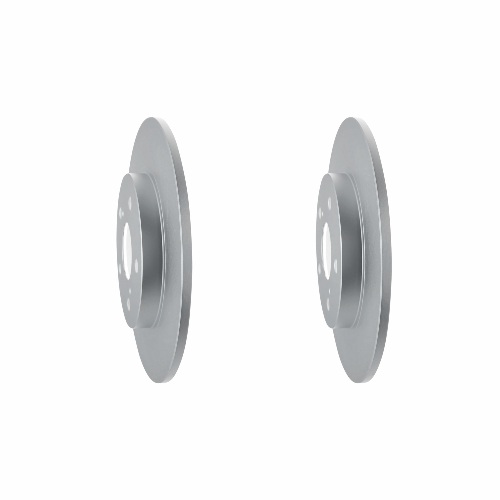 Rear Geomet Coated Anti Rust Brake Rotor Set of 2