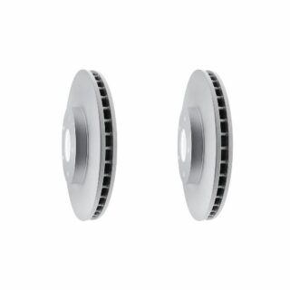 Front Geomet Coated Anti Rust Brake Rotor Set of 2