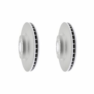 Front Geomet Coated Anti Rust Brake Rotor Set of 2