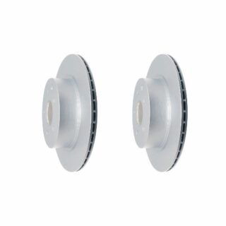 Rear Geomet Coated Anti Rust Brake Rotor Set of 2