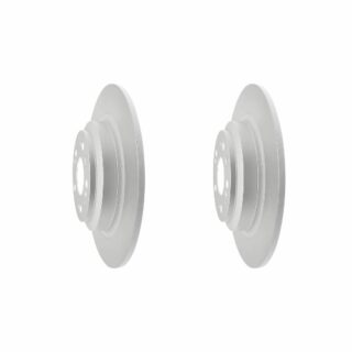 Rear Geomet Coated Anti Rust Brake Rotor Set of 2