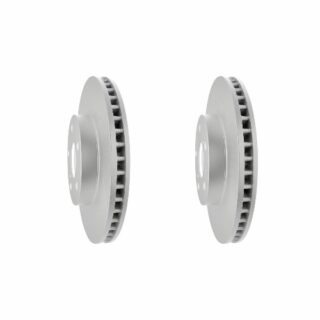 Front Geomet Coated Anti Rust Brake Rotor Set of 2