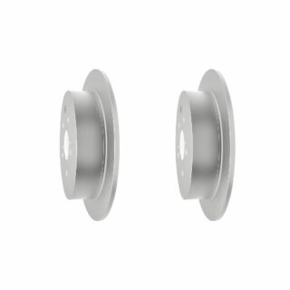 Rear Geomet Coated Anti Rust Brake Rotor Set of 2