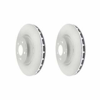 Front Geomet Coated Anti Rust Brake Rotor Set of 2