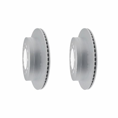 Rear Geomet Coated Anti Rust Brake Rotor Set of 2