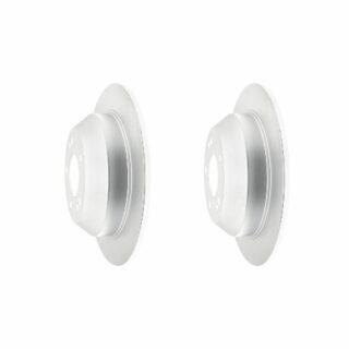 Rear Geomet Coated Anti Rust Brake Rotor Set of 2