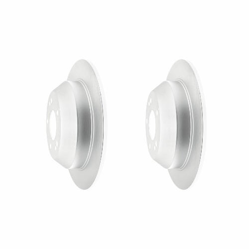 Rear Geomet Coated Anti Rust Brake Rotor Set of 2