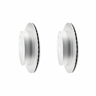 Rear Geomet Coated Anti Rust Brake Rotor Set of 2