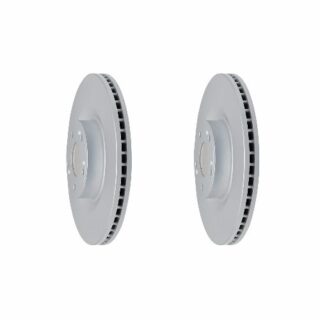 Front Geomet Coated Anti Rust Brake Rotor Set of 2