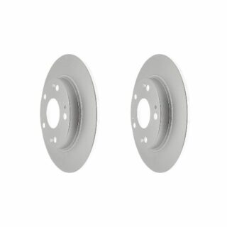 Rear Geomet Coated Anti Rust Brake Rotor Set of 2